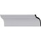 Ekena Millwork 3 3/4"H x 4 1/8"P x 5 5/8"F x 94 1/2"L Dylan Traditional Smooth Crown Moulding MLD03X04X05DY - alternate 1